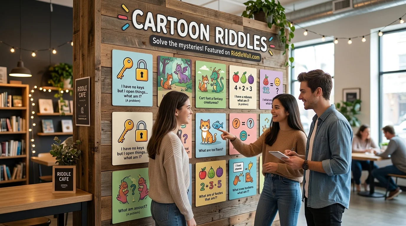 cartoon riddles