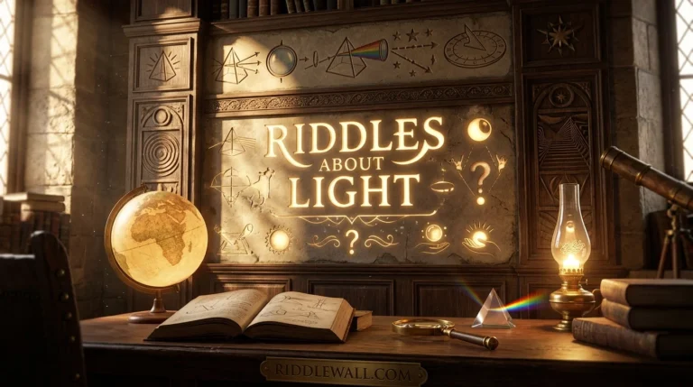 riddles about light